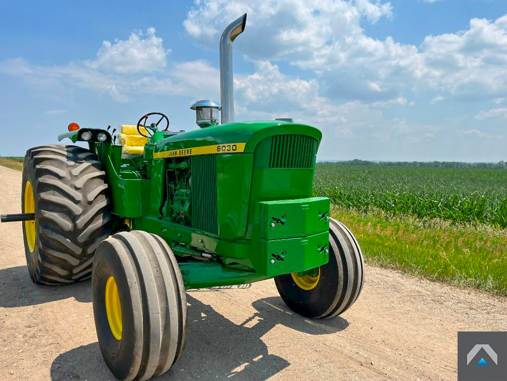 TractorZoom's tweet photo. It's 6030 Thursday. Tell the others.

This one sells at a Westra Auction retirement auction in South Dakota on August 3. Details and more photos here: https://t.co/3Bx6q92n1C 
#agtwitter #johndeere #muscletractor #retirementauction https://t.co/PKhIpOApr2