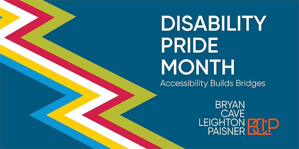 BCLP honors each person’s uniqueness, stands against discrimination, and proudly celebrates Disability Pride Month. We reflect on the protections that the ADA provided and the many accomplishments of people with disabilities.