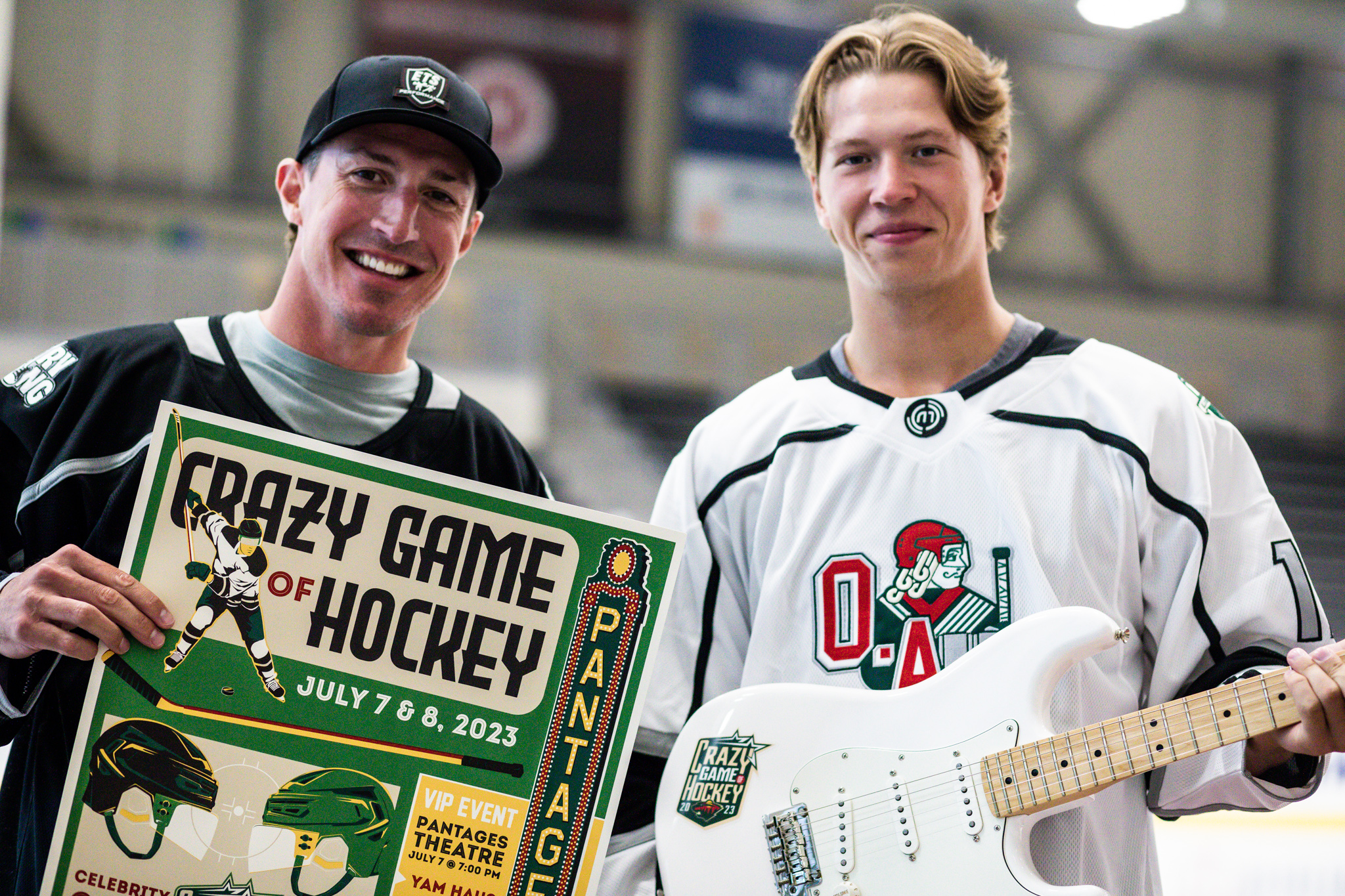 O.A.R. Join Minnesota Wild For Crazy Game Of Hockey Charity Event