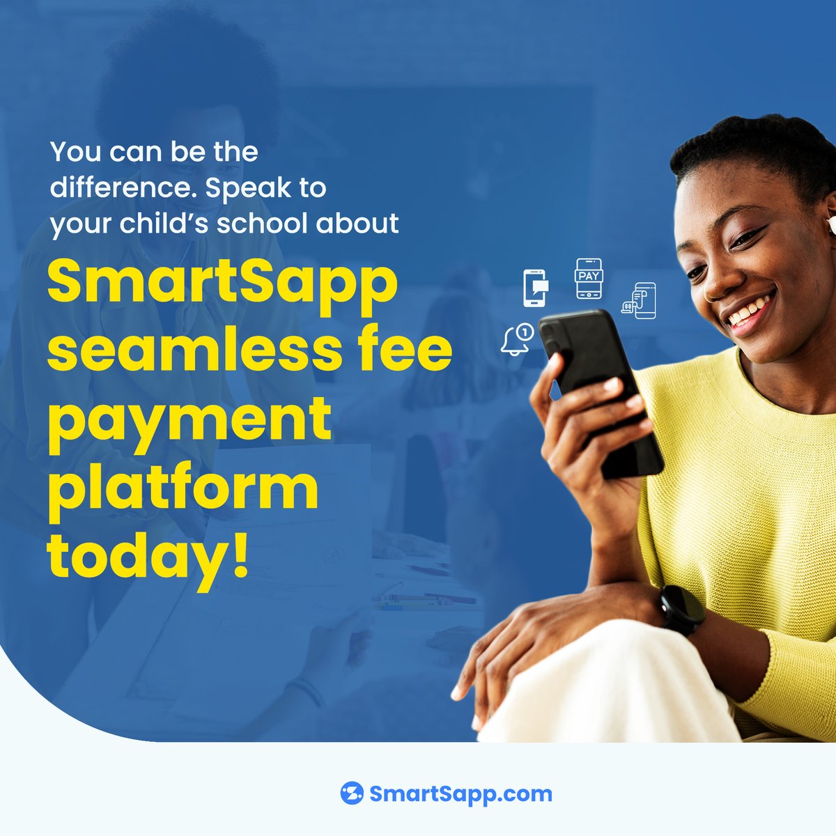smart_sapp's tweet photo. Do you want to pay Next Term’s fees the Easy Way! Convenience is just a click away. Go here https://t.co/eut5KzpNgY to learn more
#SmartSapp #Minex360 #SeamlessFeePayment #ParentEngagment https://t.co/6BxenEHwn6