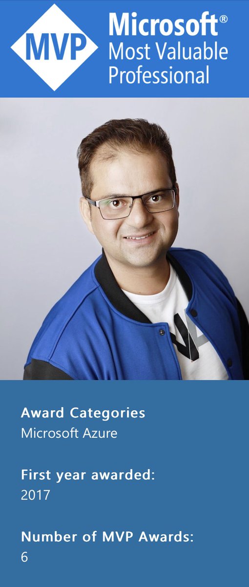 ThinkForDeepak's tweet photo. Delighted and thrilled to share that I've been honored once again as a Microsoft Most Valuable Professional (MVP) . This is 6th consecutive MVP Award, and I am more grateful to continue this incredible journey!!
#MVPBuzz #MVPAward #CdnMVP #AzureMVP #MicrosoftMVP #canada #Azure https://t.co/hHOK2sQoU6