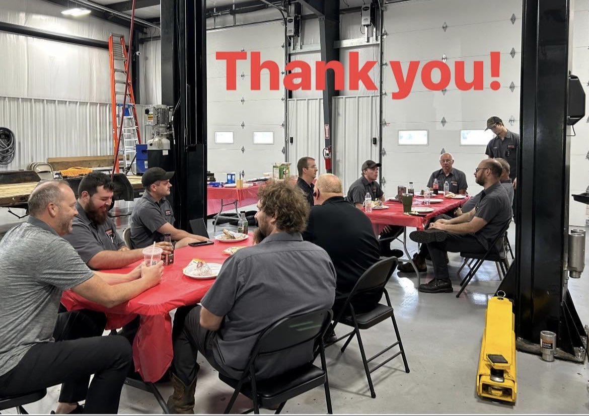From squirrels to snakes, we’ve seen a fair share of animals under the hood. The guys removed a cat lodged between the transmission and firewall. The cat is back at home. The family surprised the team with an appreciation tip to buy lunch for saving their cat. ♥️