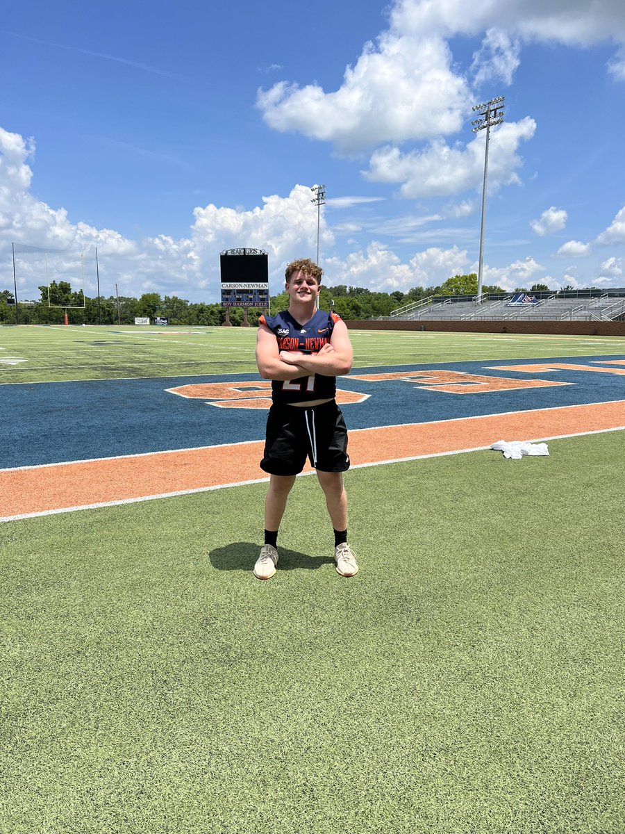 Thank you to <a href="/cnfootball/">Carson-Newman Football</a> for a great visit! <a href="/CoachFWalker/">Floyd Walker</a> <a href="/EaglevilleFB/">Eagleville Football</a> <a href="/Mike_Clowney/">Mike Clowney</a> <a href="/CMagTigers/">Central Magnet Athletics</a> <a href="/NatlPlaymkrsAca/">NatlPlaymkersAcademy</a> <a href="/NCEC_Recruiting/">NPA</a> <a href="/BallHawkU/">BallHawkU 🏈🦅</a>  <a href="/CoachKPankey/">Coach K Pankey</a>