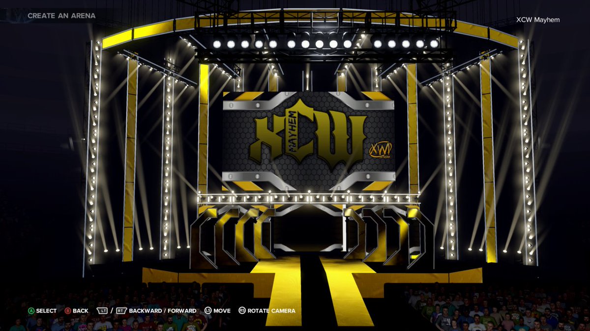 XCWMayhem's tweet photo. XCW Mayhem Season 2 Arena First Look https://t.co/Pn0jei5Zpi