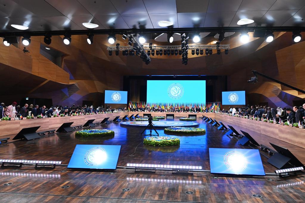 AzerbaijanMFA's tweet photo. Ministerial Meeting of the Coordinating Bureau of the Non-Aligned Movement in Baku, #Azerbaijan has successfully concluded its work. 

As a result of extensive deliberations &amp; determined efforts @NAMChairAZ following important documents were adopted w/ consensus at the meeting👉 https://t.co/sFrGZ5Wj9d