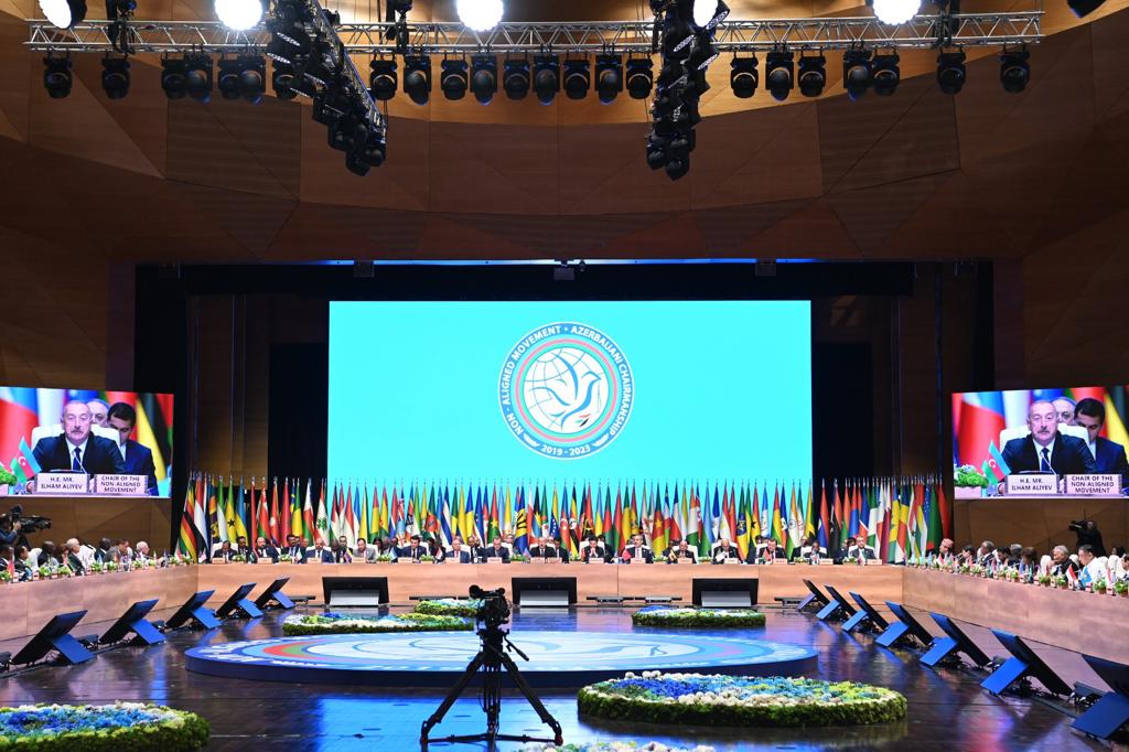 Ministerial Meeting of the Coordinating Bureau of the Non-Aligned Movement in Baku, #Azerbaijan has successfully concluded its work. 

As a result of extensive deliberations &amp; determined efforts <a href="/NAMChairAZ/">NAM Azerbaijani Chairmanship</a> following important documents were adopted w/ consensus at the meeting👉