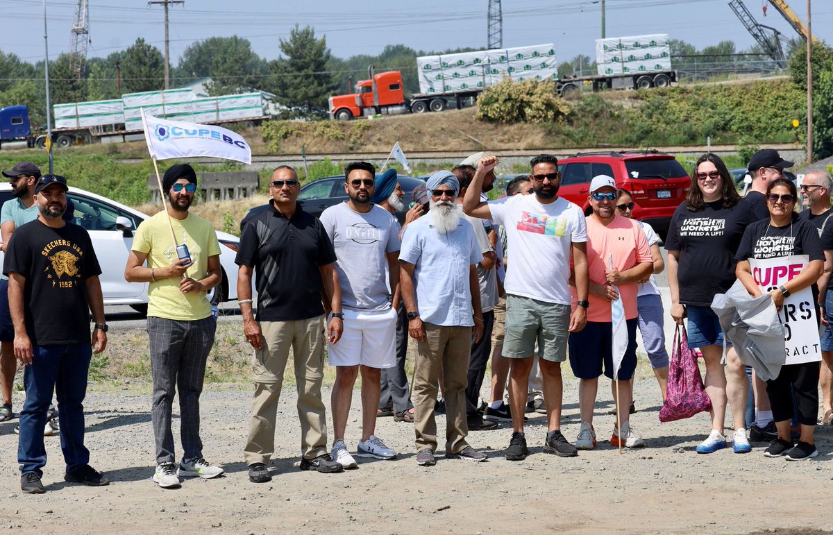 Fraser Valley Transit Strike tweet media