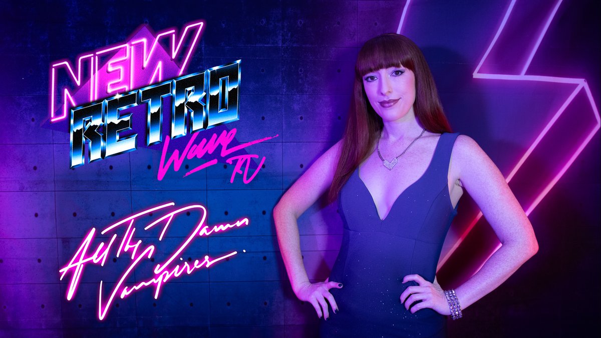 Oh yes! Episode 3 of NRW TV (Season 2) w <a href="/staticrealms/">Static Realms</a>  and <a href="/DaveyOberlin/">Davey - All The Damn Vampires - @nftboneheads</a>  is set to premiere next week Monday at 11:00am EST!! Mark your calendars!
#retrowave #synthwave #newretrowave