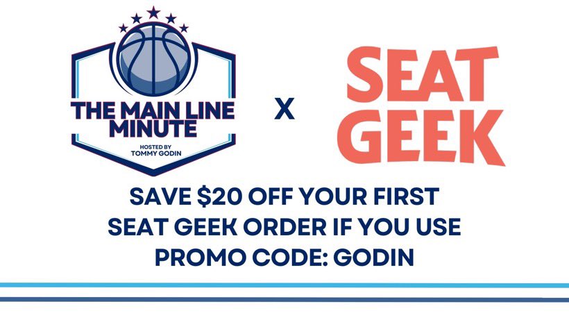 tommygodinjr's tweet image. 📣 Exciting news! I'm thrilled to announce my partnership with @SeatGeek for the upcoming season! 🎉🎟️
As a token of gratitude, you can enjoy $20 off of your first purchase on SeatGeek using the code "GODIN" at checkout! #TeamSeatGeek🙌