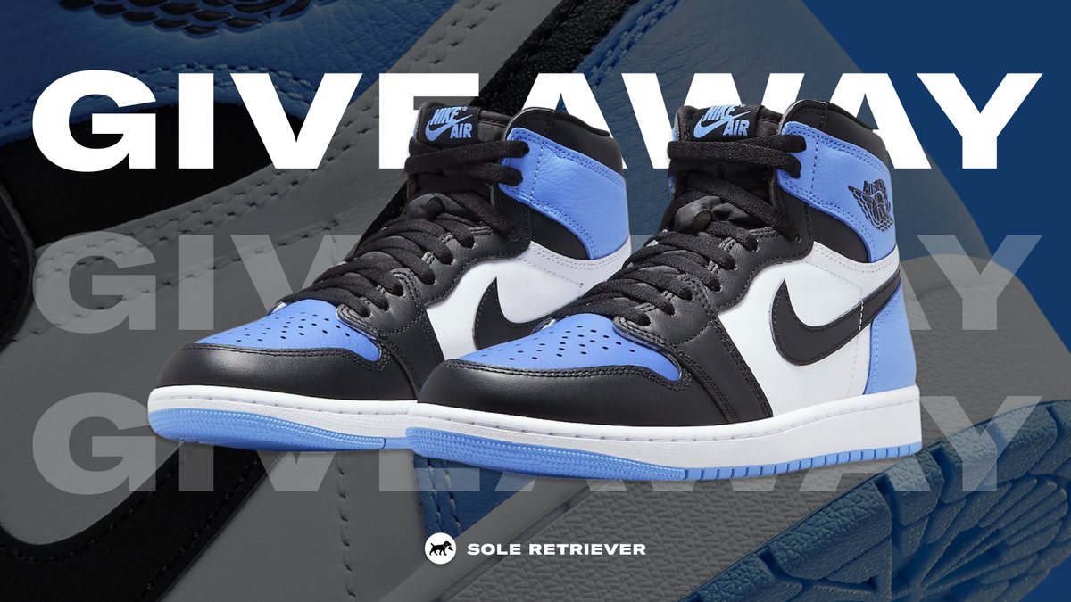 Sole Retriever (@soleretriever) on Twitter photo We're giving away a FREE pair of the Air Jordan 1 Retro High OG UNC Toe! 🥳🥳🥳
To Enter:
🔁 Retweet & Like
👥Tag a friend
🐕 Must be following <a href="/SoleRetriever/">Sole Retriever</a>
BONUS: Enter to win a SECOND FREE PAIR ➡️ rtrv.in/3O03lhQ We're giving away a FREE pair of the Air Jordan 1 Retro High OG UNC Toe! 🥳🥳🥳
To Enter:
🔁 Retweet & Like
👥Tag a friend
🐕 Must be following <a href="/SoleRetriever/">Sole Retriever</a>
BONUS: Enter to win a SECOND FREE PAIR ➡️ rtrv.in/3O03lhQ
