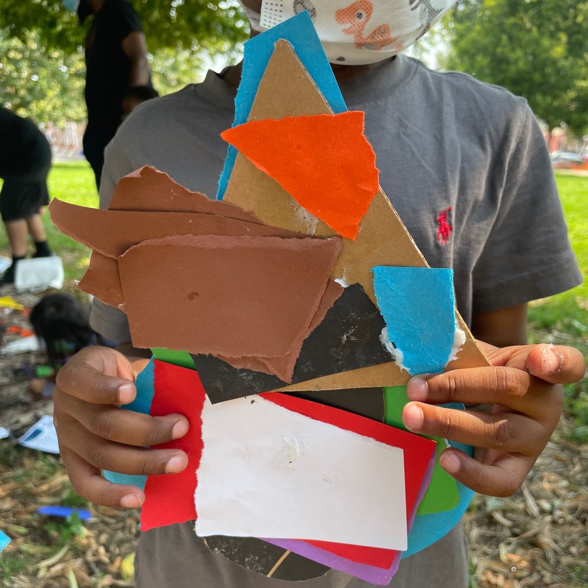 Join us tomorrow, July 7 from 9:30-11:30am for a torn paper collage workshop as part of the Barnes Early Learner workshop series at Fleisher. Workshops in the series are free and include materials. No registration required.⁠