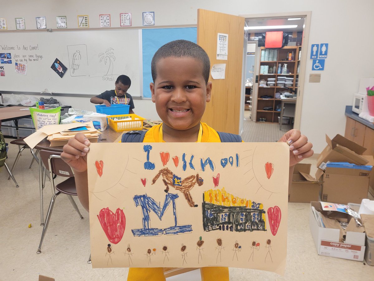 We surfed🌊 through our first week of session 2 and all agreed- 3 days of art is just not enough! #msdsummerstyle #gomuhls