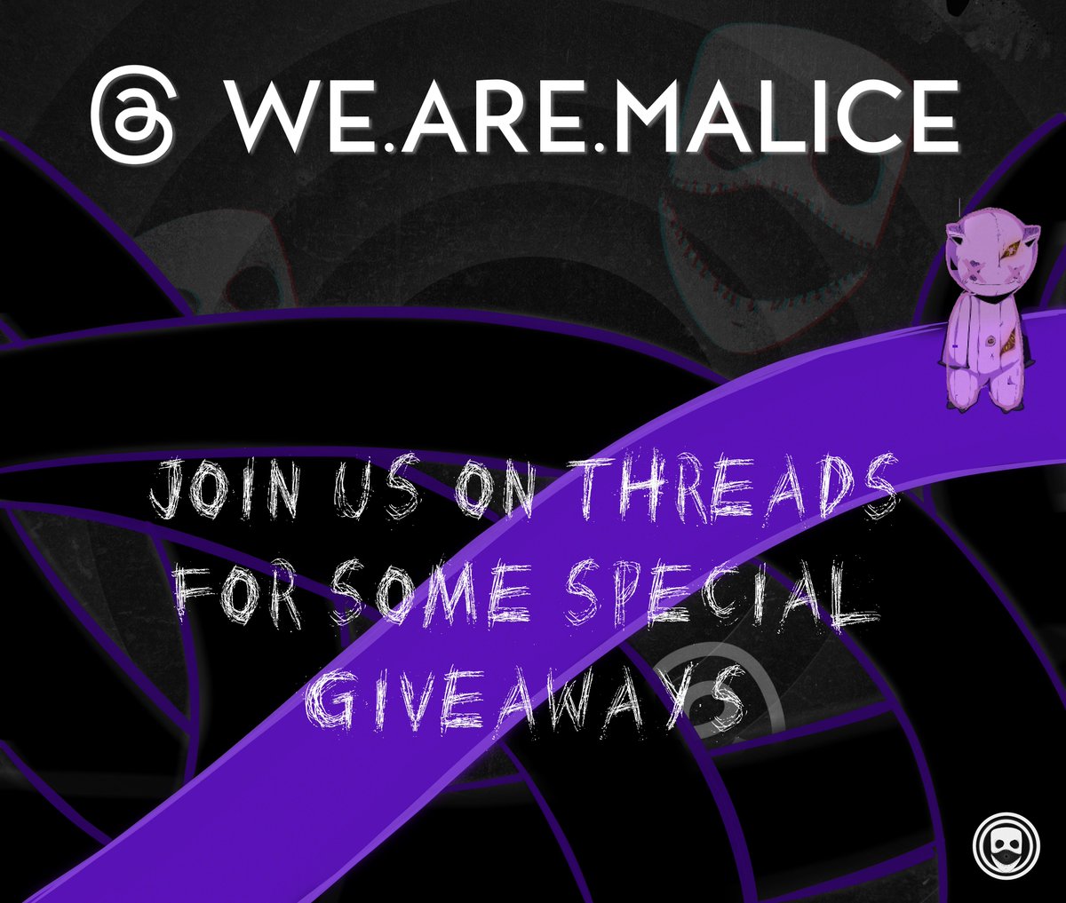 WeAreMalice's tweet photo. Malice is now on threads. Join us there for some fun giveaways and more exciting news to follow... 👇

https://t.co/MyVUSs8rFJ 

Maybe even some FCFS free months for our early followers! 😈 https://t.co/fSIIfXhOdU