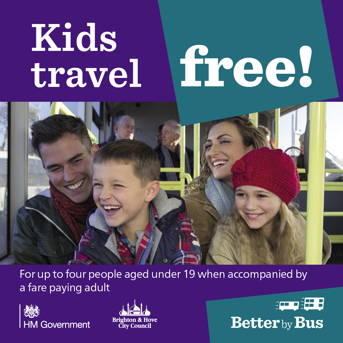 B&H Buses on Twitter "👨‍👩‍👧‍👦 Kids go free when you travel as a family
