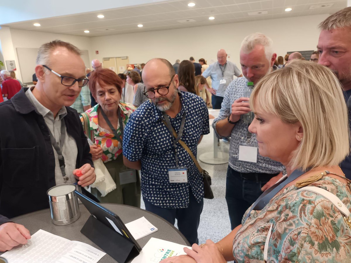 FormaForm_be's tweet photo. Lancement du projet ambitieux de l'Ecocentre de Belgrade💪@LeForem @IFAPME
#FormaForm accompagne cette belle dynamique avec une journée de rencontre ludique😊 #Ecocentre #rencontre #projet https://t.co/SFtqcb0jwk