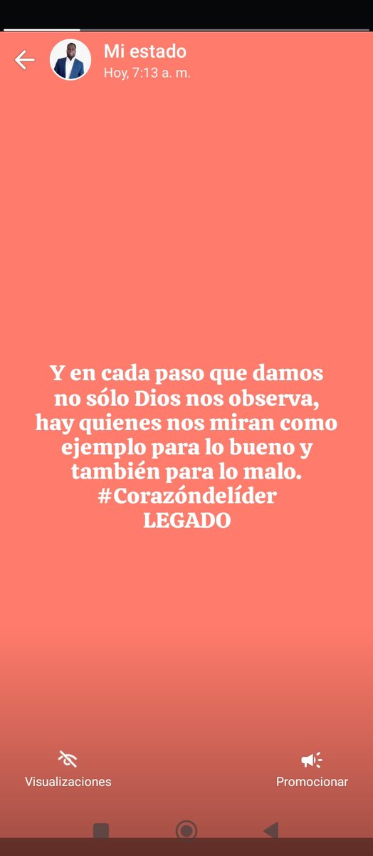 BMenfis's tweet photo. Testimonio y ejemplo LEGADO #Corazóndelíder https://t.co/jHgIfFD0Ak