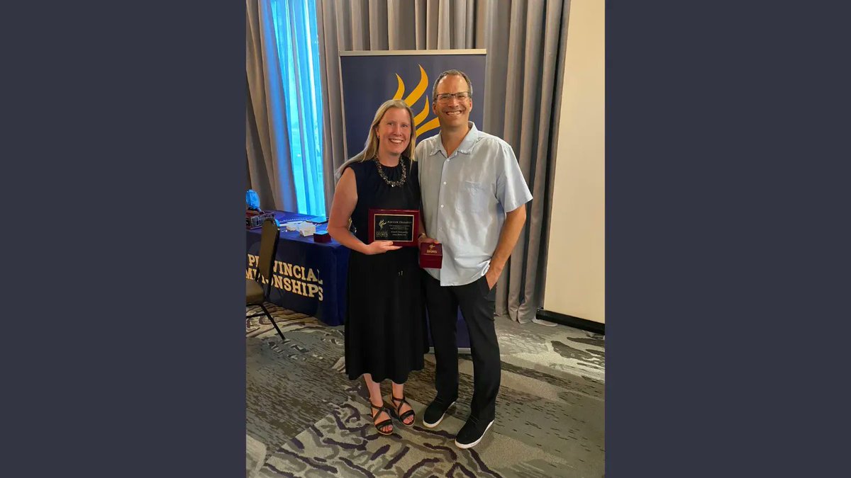 A longtime #RedDeer Public volleyball coach with an impressive record has received top honours from the <a href="/ASAA/">ASAA</a> 🏐 Congrats to Kirsten DeZutter, who was recently inducted into the coaching section of the ASAA Hall of Fame. To learn more, visit buff.ly/448WSqv #RDPSD