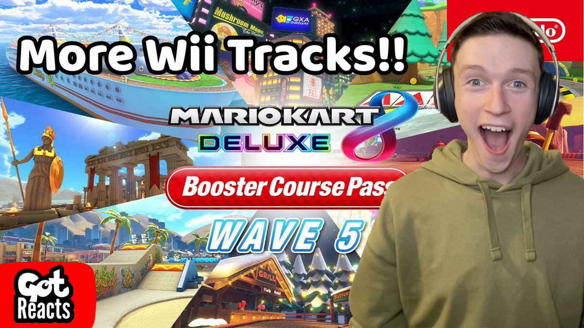 New video enjoy: Reacting To Wave 5 of the Mario Kart 8 Deluxe – Booster Course Pass youtu.be/pTegHCNgBCE #MarioKart8Deluxe #mariokart #wave5 #Reaction