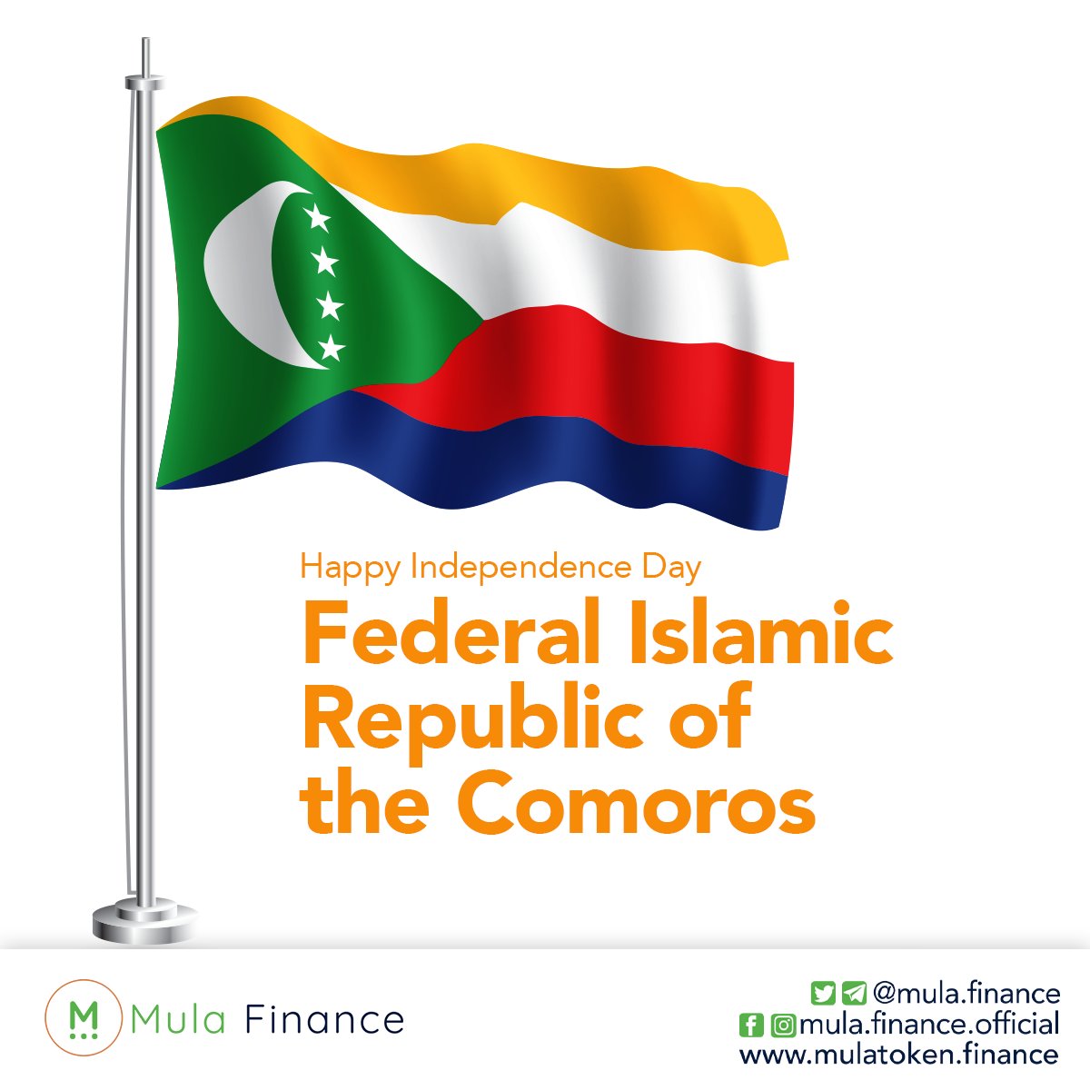 mulafinance's tweet photo. 🇰🇲

#Comoros #Africa #web3 #fintech https://t.co/35i4NfyonZ