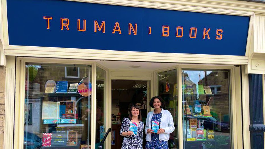 DurkanHannah's tweet photo. I had a lovely time this lunchtime at @TrumanBooks and now they have a stack of signed Zeina Starborns! Get down there to buy your copy of book 1 or book 2! https://t.co/fUMP9etMCV