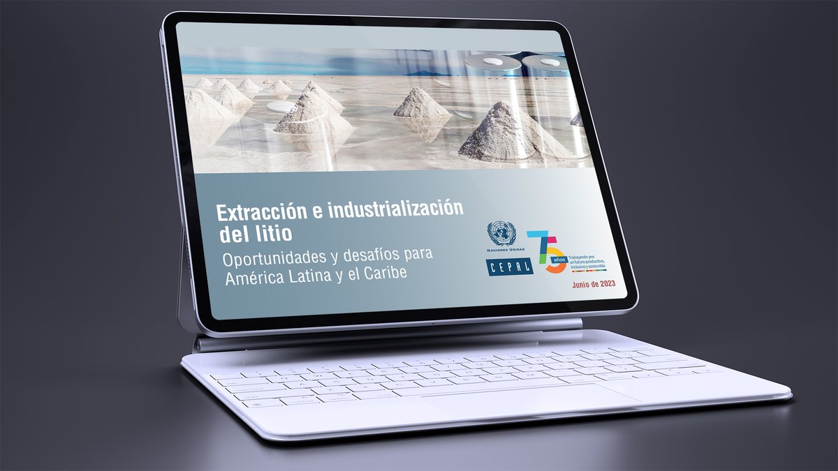 cepal_onu's tweet photo. 📺 COMIENZA EN MINUTOS
Conéctate a la conferencia de prensa del Secretario Ejecutivo de #CEPAL, @JoseMSalazarX, en la que presentará un nuevo informe sobre las oportunidades y desafíos del #litio en #ALC.
EN VIVO📲https://t.co/Z8Ew3TneK5
Más información➡️ https://t.co/jbH7wpZjAv https://t.co/lt8fX1z0PX
