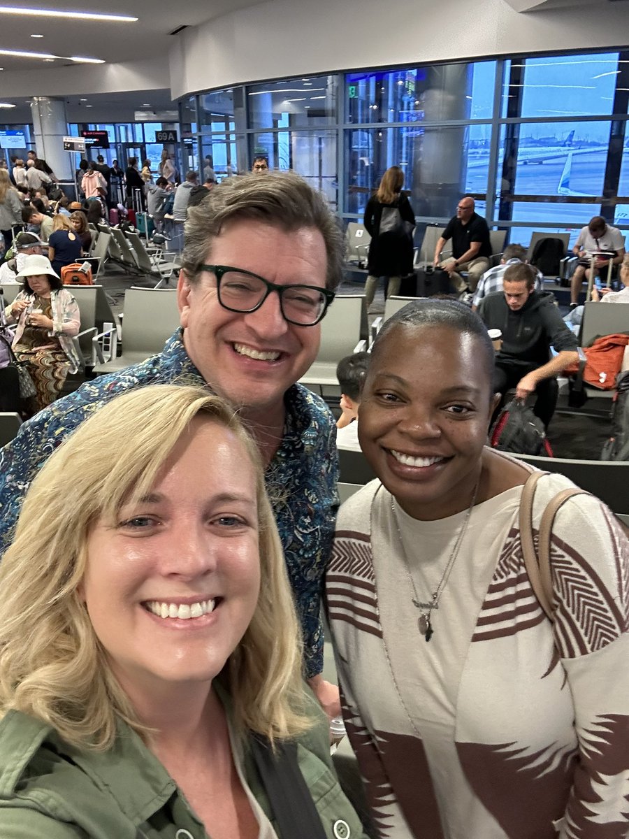 cmkasendorf's tweet photo. Three of 16 staff heading to Montreal to run a great conference for the American Head and Neck Society! #AHNS2023 https://t.co/0NlAnFLbwS