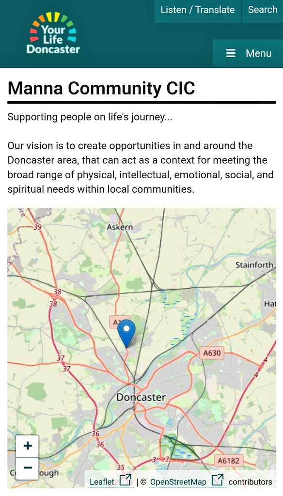 bentleydonc's tweet photo. MannaDoncaster: We're looking forward to being included in the new YLDoncaster website directory 📚 😀 To find out more and get involved, visit: https://t.co/72MR0x8i5Q #bentleyisgreat https://t.co/Y586eS8i7g