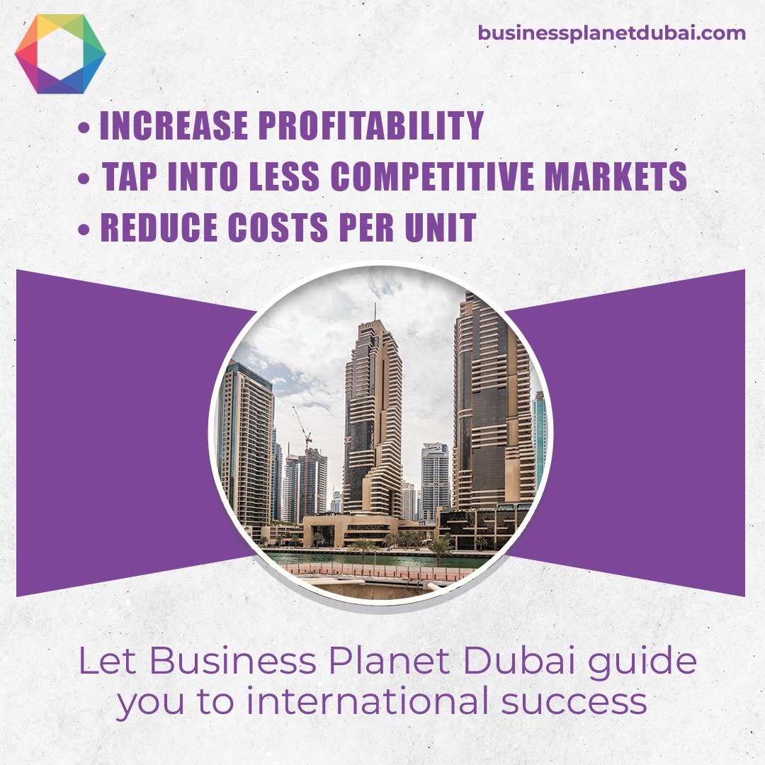Boost profitability, tap into new markets, and reduce costs with Business Planet Dubai. Join us for international success! #ExportSuccess #GlobalGrowth