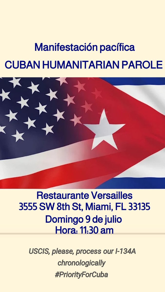 yesterb63's tweet photo. @CiberCuba  @USCIS_es @POTUS 
@Chacal_RLM @ladiosadecuba  @USEmbCuba @USCIS 
#Sosparolescuba @Telemundo51
@Univision23
#ordencronologico_Cuba https://t.co/ckwsE1vvRN