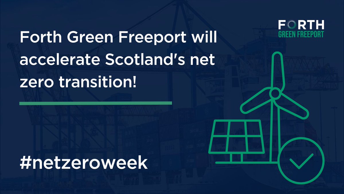 The Forth Green Freeport represents an exciting opportunity to accelerate Scotland’s mission to #netzero.

As we approach the end of #NetZeroWeek, it’s more important than ever for positive collaboration with partners across the country.

Learn more here: lnkd.in/emVjcKh4