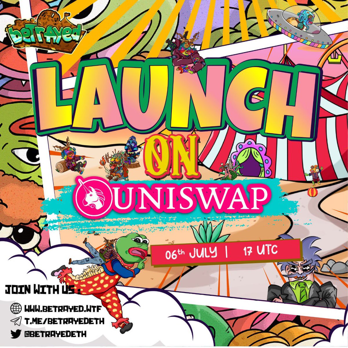 Betrayed Official tweet media