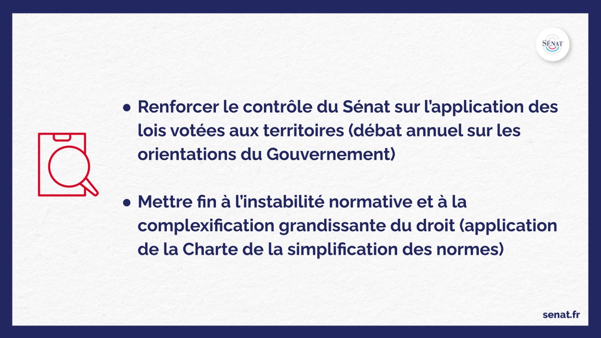 8 - Axe 7 : Le Sénat au service des territoires : contrôle et sobriété normative 🔽