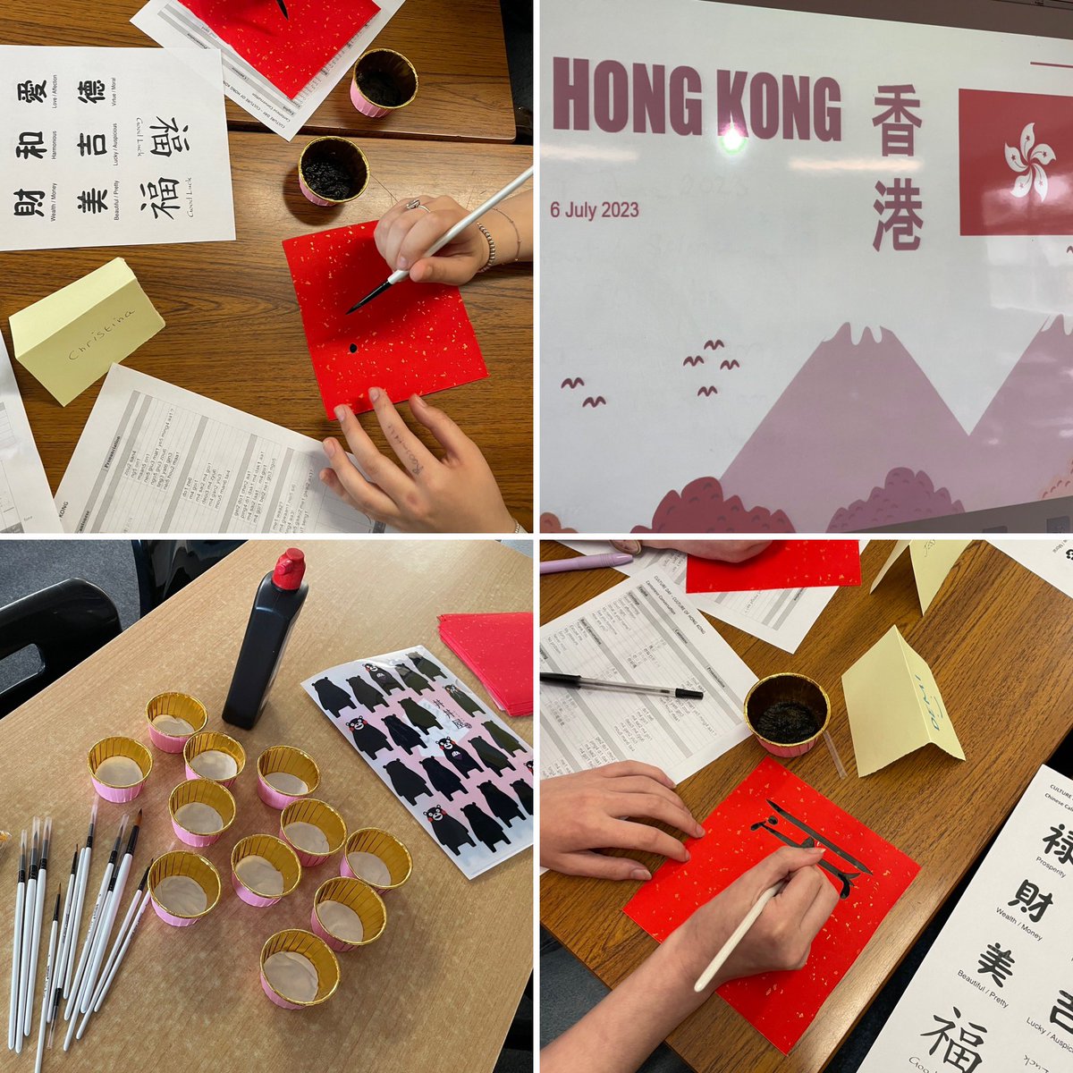 fairfaxenglish's tweet photo. Just a snapshot of some of today’s wonderful activities in English lessons. Here, our Year 12 students experienced Cantonese culture and language….a fantastic experience offered by Ms Cheng and Ms Tsang - thank you! 
@FairfaxSchool @fairfaxenglish https://t.co/RJTdyKfUJ7