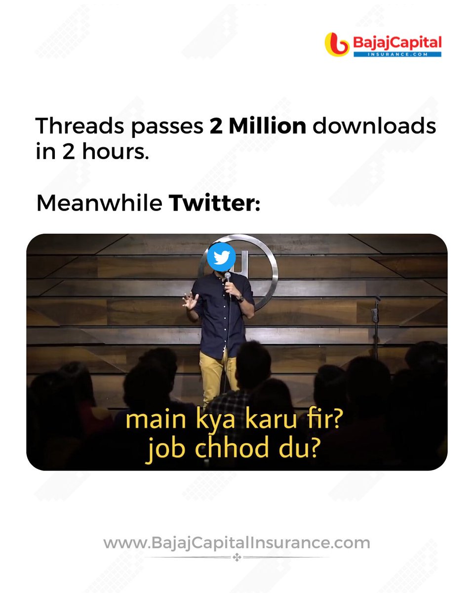 bcl_insurance's tweet photo. Meanwhile Twitter right now 😅😬
@twitter @instagram @threadsapp
#instagram #meta #threads #thread #thursdaymorning #twitterthreads #markzuckerberg #twitterrival #metal #elonmusk #threadstories #media #socialmedia #ThreadsApp #twitter https://t.co/bE9Z1hzjik