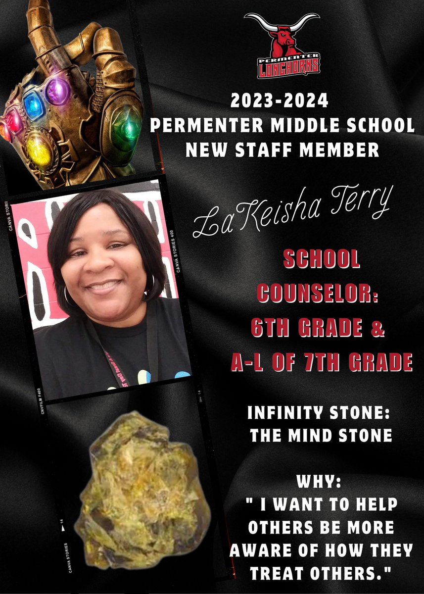 Permenter (@permenterch) on Twitter photo Permenter Middle School welcomes school counselor Ms. LaKeisha Terry! Ms. Terry previously served as the counselor for Plummer Elementary and will definitely play an integral role in the transition of our rising 6th graders. #WelcomeHome #PermenterPride <a href="/CHISDcounselors/">CHISD Counseling Services</a> Permenter Middle School welcomes school counselor Ms. LaKeisha Terry! Ms. Terry previously served as the counselor for Plummer Elementary and will definitely play an integral role in the transition of our rising 6th graders. #WelcomeHome #PermenterPride <a href="/CHISDcounselors/">CHISD Counseling Services</a>
