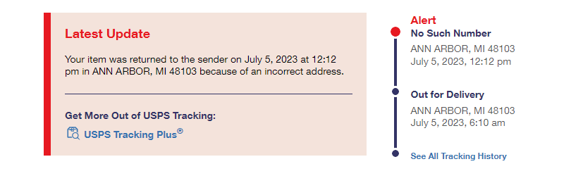 jibbi_'s tweet photo. @USPSHelp Hey i have a package that is being returned to me for "no such number" despite my friend confirming i had the address right, your click n ship site confirming it as an address, AND my friend's informed delivery picking up that the package was for her. https://t.co/HFNUNr7ug2