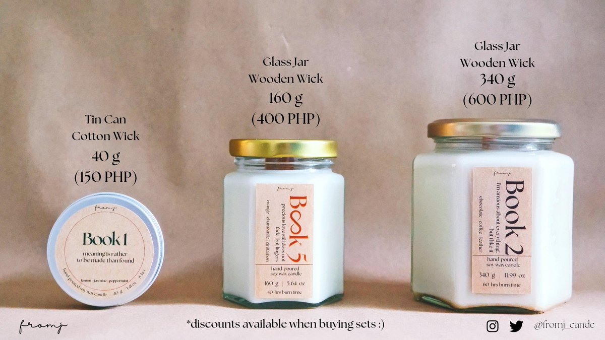 judelibrary's tweet photo. Good news this 7.7! These The Book of Us inspired scented soywax candles are now available for purchase in the Philippines! https://t.co/zfcxuWZnBH