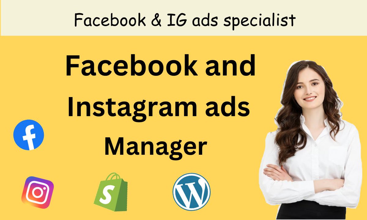 Amirul1087's tweet image. I&apos;m a Facebook ads campaign Specialist. I know how to create, set up, and manage professional ads.
Upwork: upwork.com/freelancers/~0…
#facebookads
#facebookadsmanager
#facebookadsapi
#facebookadscampaign
#facebookadvertising
#instagramads
