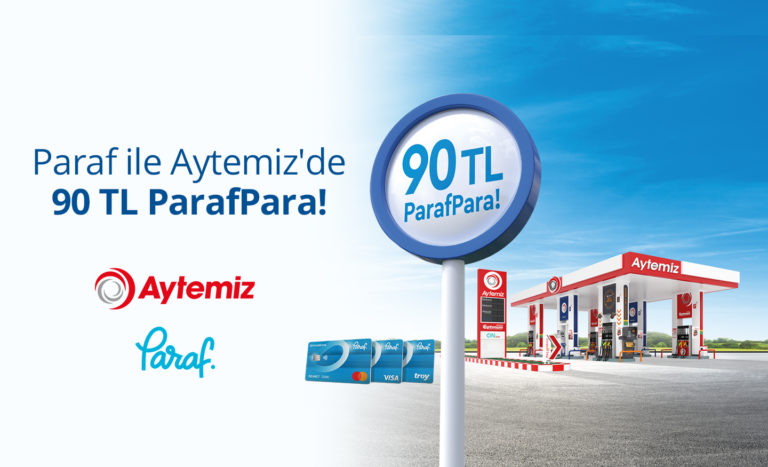 Aytemiz istasyonlarında akaryakıt alışverişlerinde Paraf Kart kullananlar, 90 TL ParafPara kazanıyor
bit.ly/3rmmOAf
Aytemiz