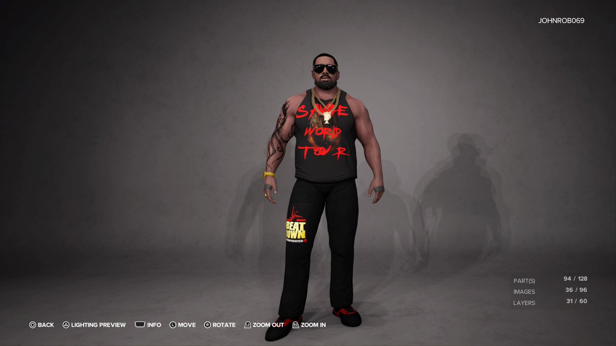 JohnRobTan's tweet photo. #PS5Share, #WWE2K23 https://t.co/T7oQSGR58T