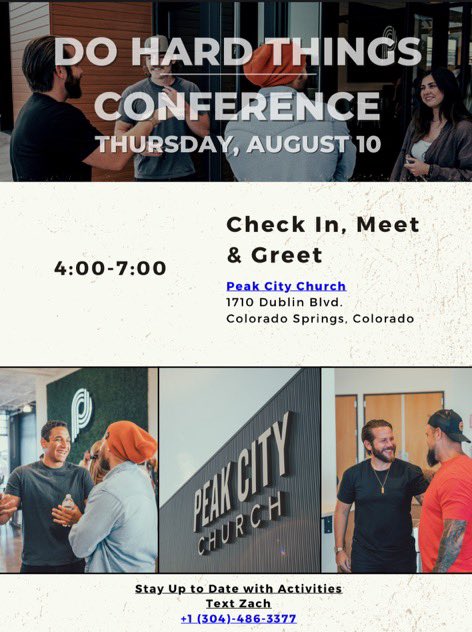 My wife &amp; I are giving away TWO Tickets to this year’s Do Hard Things Conference!

A life changing event!!

A chance to be surrounded by some of the most authentic souls

To enter: 
-Follow me <a href="/Barefoot_Will_/">Will🦶🏼</a>  &amp; <a href="/aubree_keith/">Aubree</a> 
-RT this tweet
-Tag 1 person you want to see there
