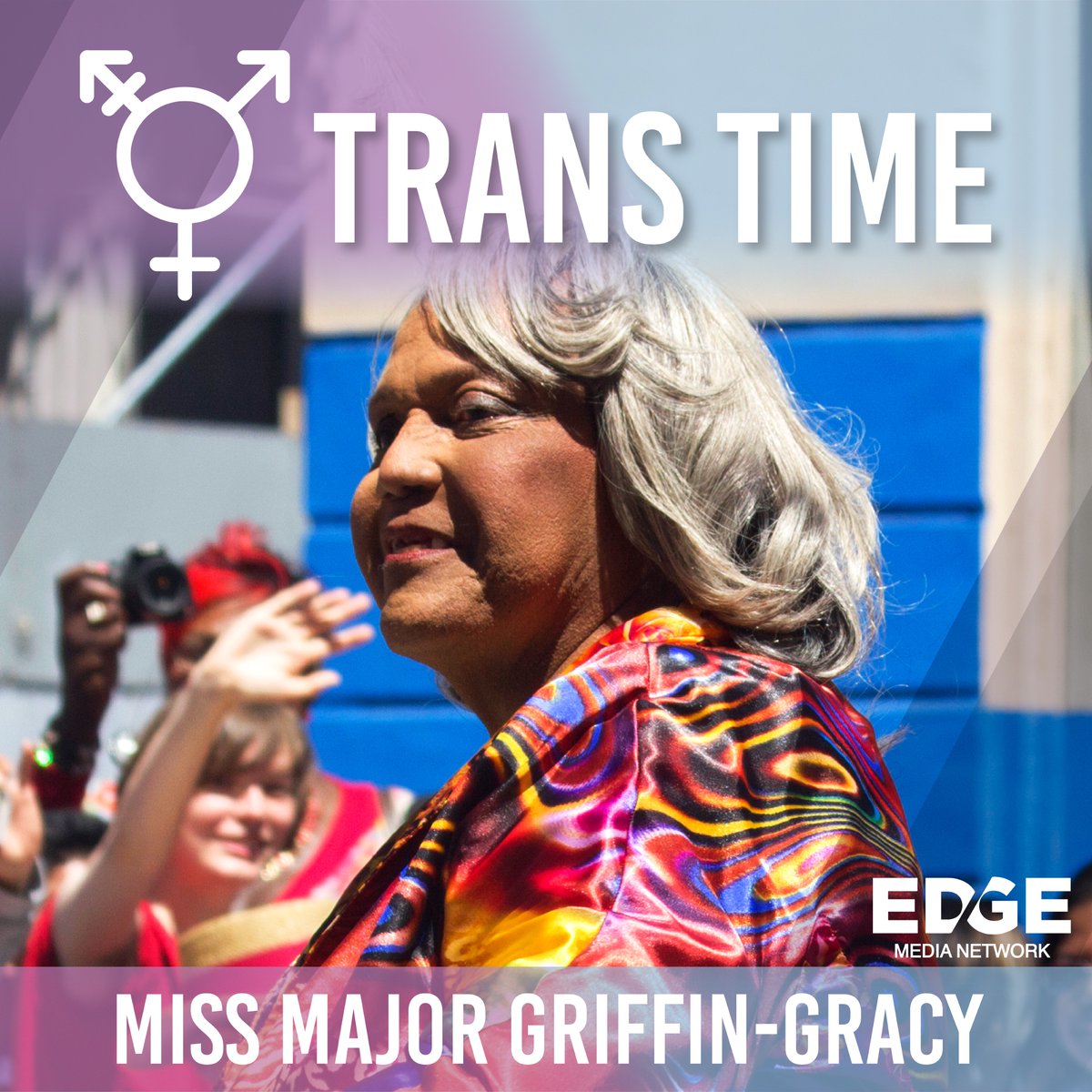 EdgeMediaNet's tweet photo. #TransTime: @immissmajor, a Stonewall veteran and activist, fights for the rights of trans people of color. From Black liberation to prison reform, she leads with strength and grace as she supports trans folks in the carceral system. https://t.co/0W8blNFALF