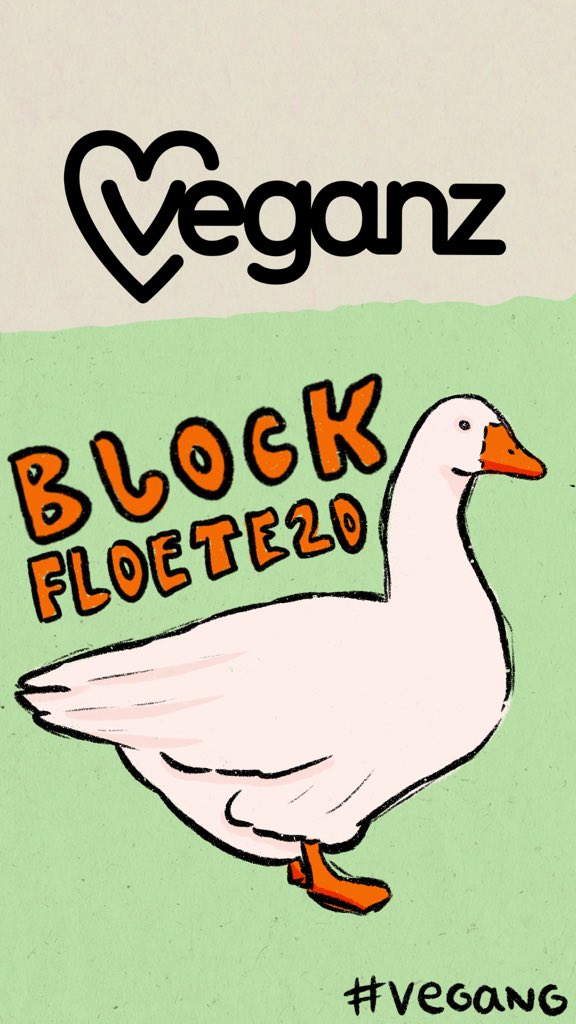 veganz's tweet photo. Liebe Vegang / W-Gang / Vegänse🪿🫵 

Ihr wollt es, ihr kriegt es:

20% Rabatt auf Veganz-Artikel mit dem Code ✨ Blockfloete20 ✨

Gültig bis zum 20.07.2023 auf 
https://t.co/kaj11LnDOy 💚 

(Ja, das war meine Idee &amp; ja, die Gans habe ich gemalt, bitte no front, hab euch lieb) https://t.co/tjnBSPTVIf