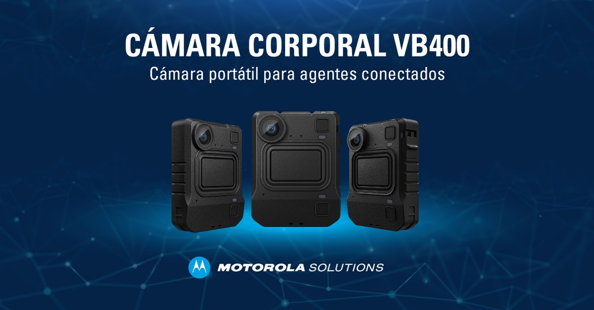 Captura múltiples puntos de vista y aumenta la probabilidad de recopilar evidencia clara y transparente con nuestra #CámaraCorporal #VB400.

¡Conoce más! 👉 bit.ly/44AAK8l
