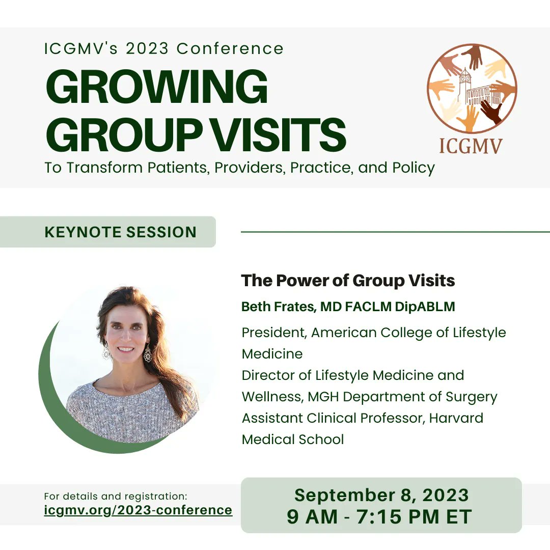 Integrated Center for Group Medical Visits tweet media