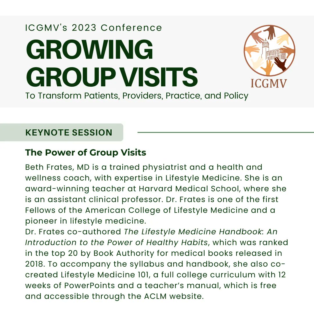 Integrated Center for Group Medical Visits tweet media