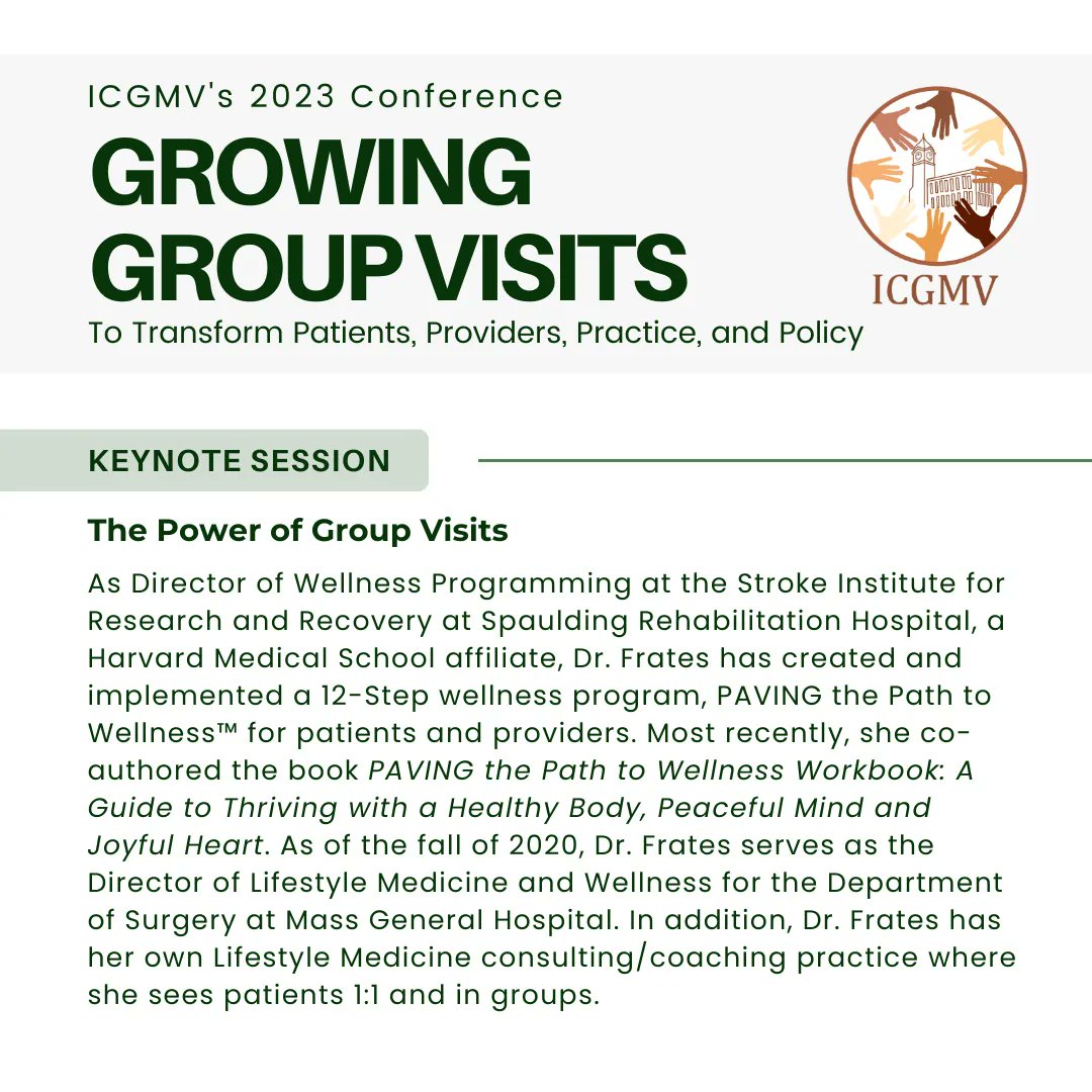 Integrated Center for Group Medical Visits tweet media