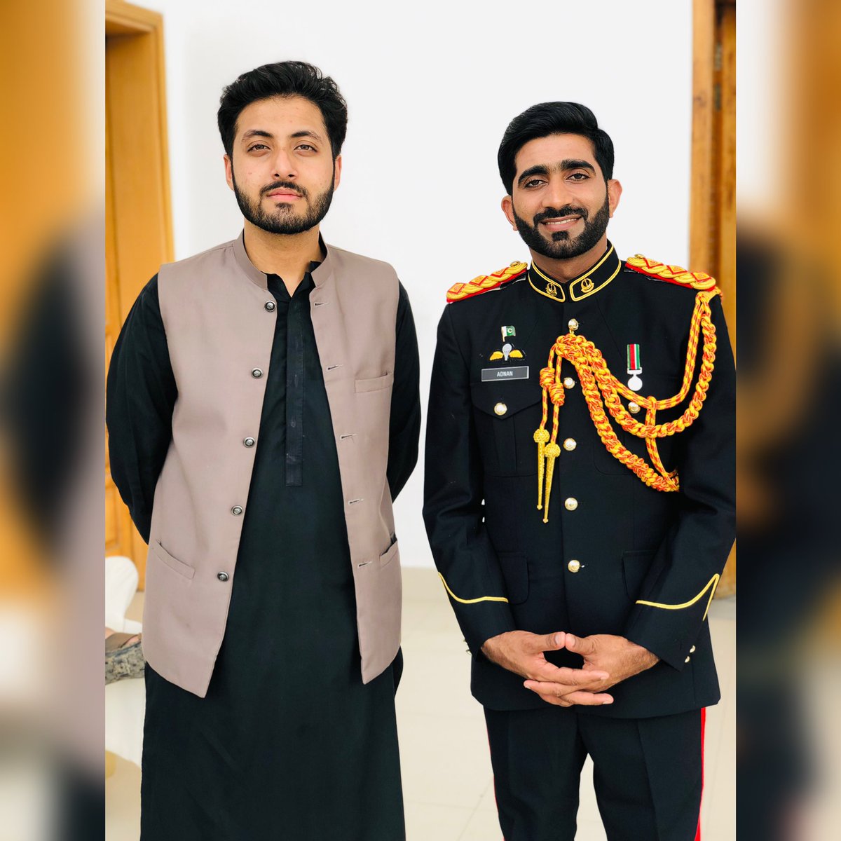 najum_the's tweet photo. Happy married life.
Have a great life ahead soldier 🫶🏻⚔️ https://t.co/DfKPBEh0XK