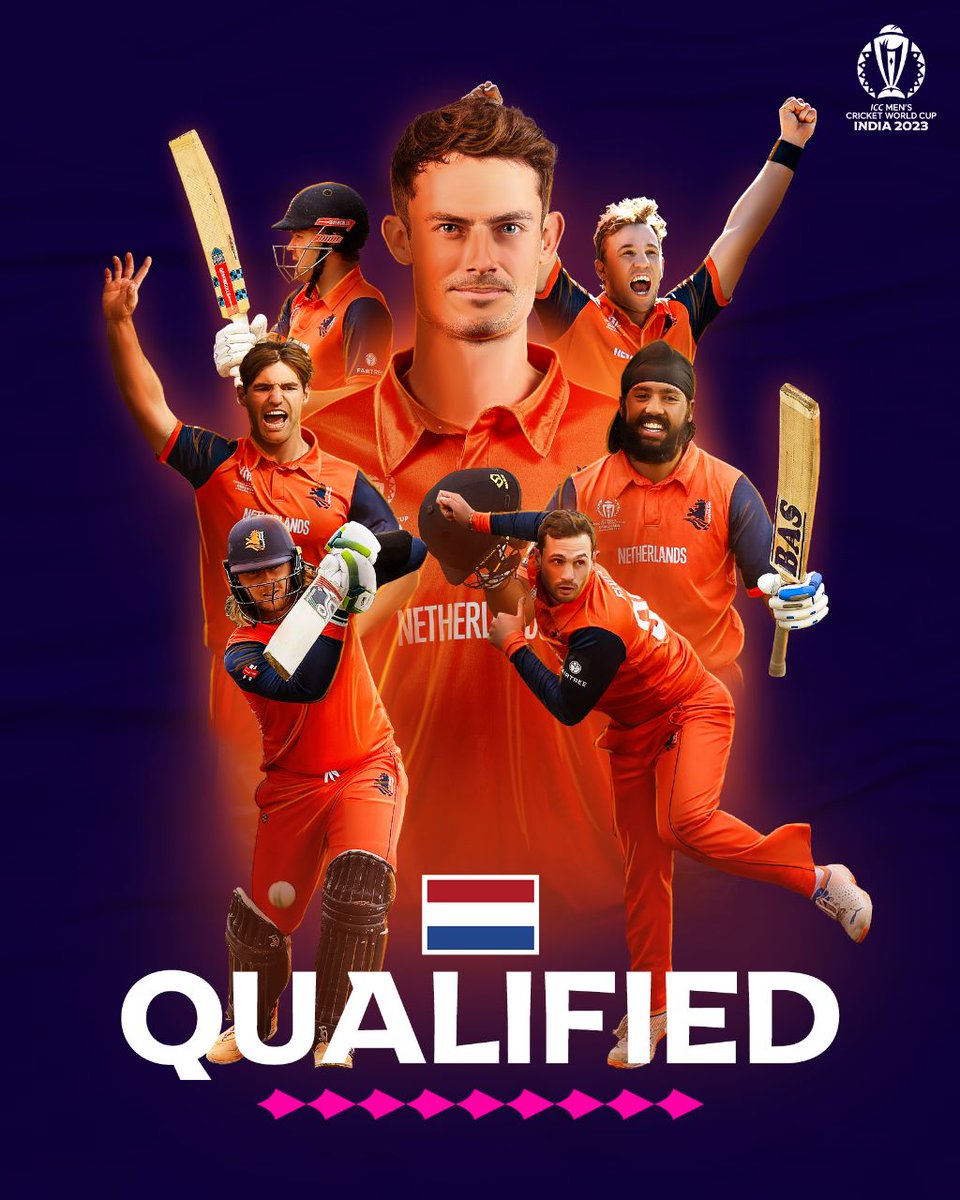 #SriLanka & #Netherlands have sealed final 2 spots for #WorldCup2023 🏏🇱🇰🇳🇱

#ICCWorldCupQualifier #ICCWorldCupQualifiers #ICCWorldCup2023 #ODIWorldCup #CricketTwitter #Cricket #CricketNews