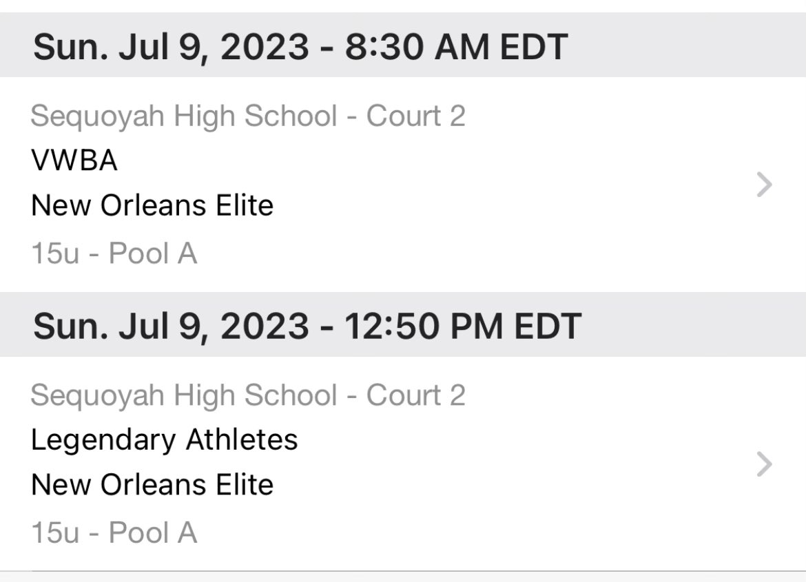 Tyshawn Duncan (@tyshawnduncan23) on Twitter photo College coach’s I will be running with <a href="/noelitebball/">New Orleans Elite</a> this weekend at the elite 32 showcase in Atlanta Georgia here’s my schedule College coach’s I will be running with <a href="/noelitebball/">New Orleans Elite</a> this weekend at the elite 32 showcase in Atlanta Georgia here’s my schedule
